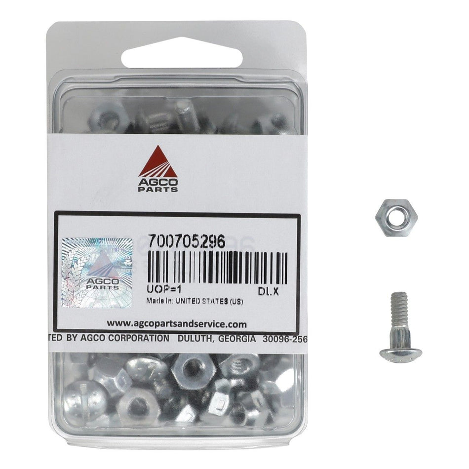 Bolts & Nuts, 15.88mm, 50 pairs