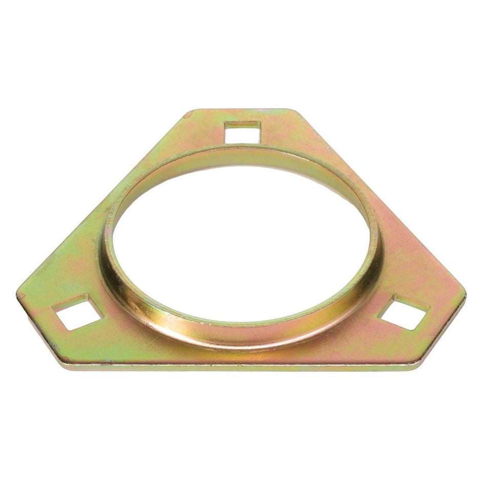 Three Bolt Triangular Flange, 72mm