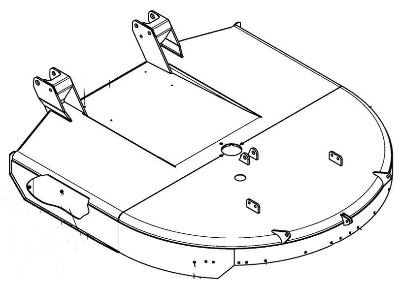 RCF2784 Replacement Deck Orange