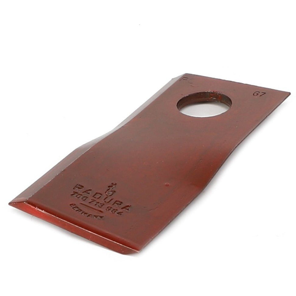 CCW Knife, LH 11 Degree Disc Mower Blade