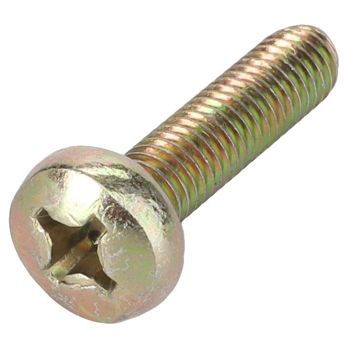 Cross Recess Pan Head Screw, M6X1.0X25