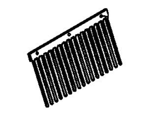 Extension Assembly, 17 Fingers, Nylon