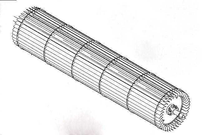 Gleaner Seperator Fan