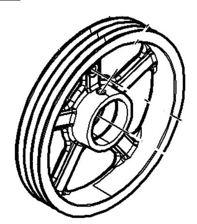 Sheave - Beater Drive Two Speed
