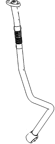 Turbo Charger Lubrication Oil Pipe